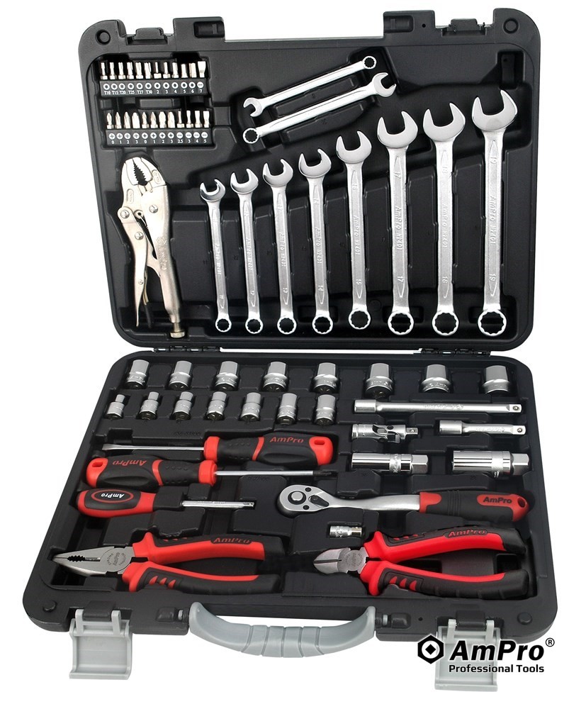 PADRUNVÕTMETE KOMPLEKT 3/8" 62 OSA