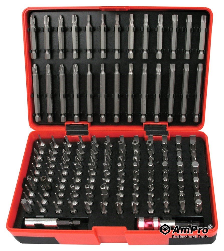 OTSIKUTE KOMPLEKT 1/4" 148osa AmPro