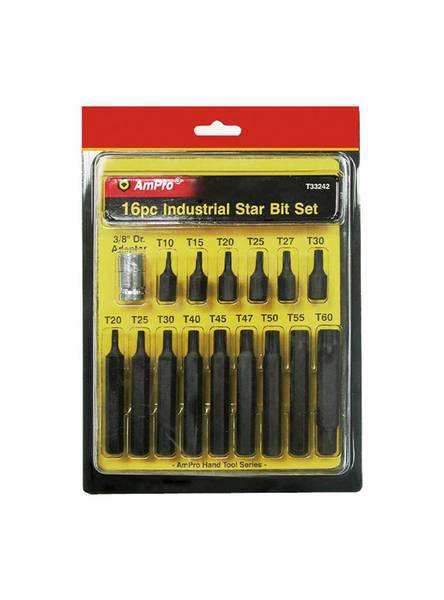 TORX OTSIKUTE komplekt 3/8" 16 osa AmPro
