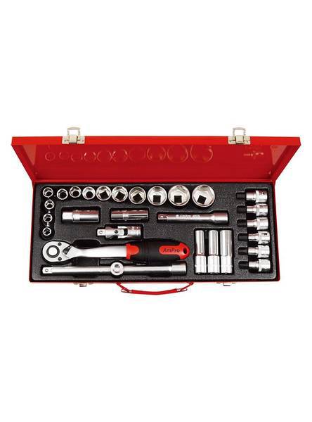 PADRUNVÕTMETE KOMPLEKT 1/2" 29 OSA