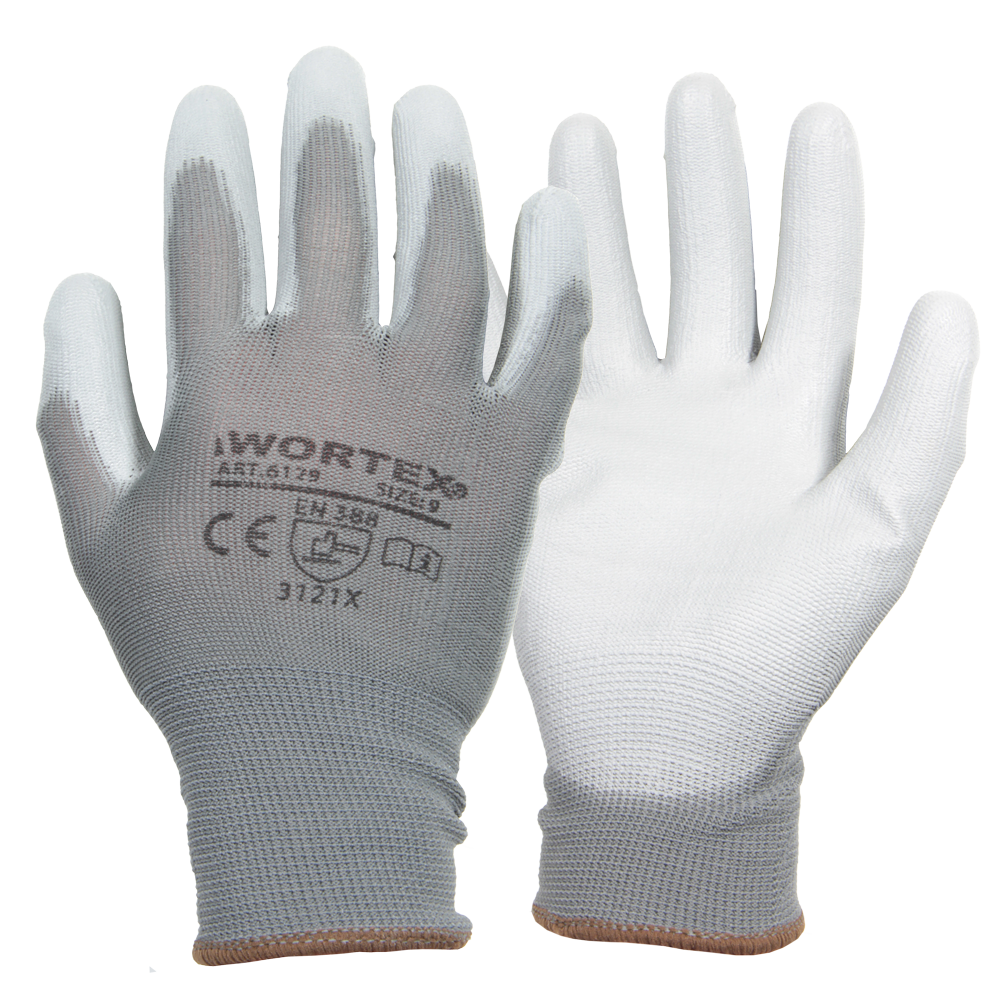 WORTEX 6129…6131 PU kattega kindad