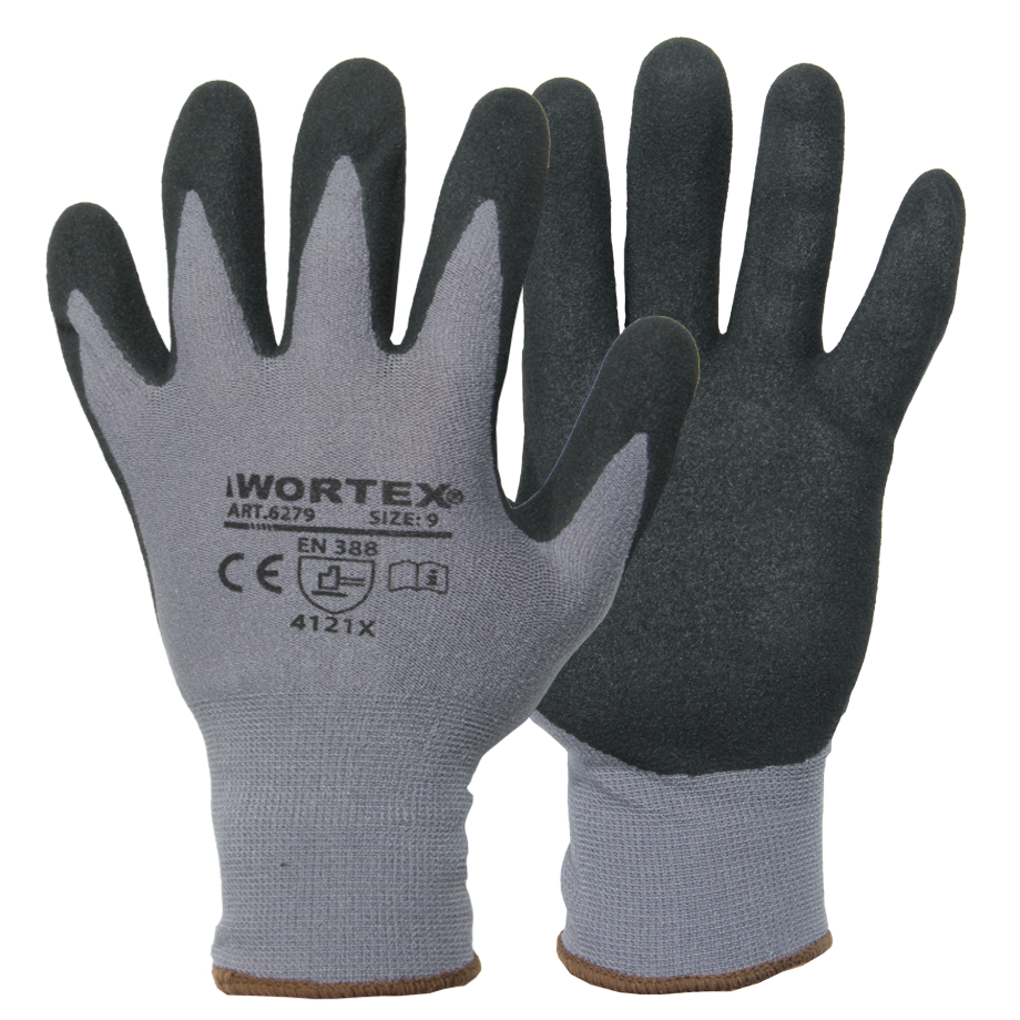 WORTEX 6277…6281 nitriilkattega kindad