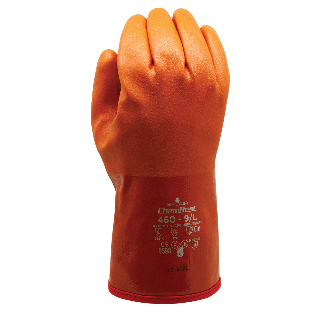 SHOWA 460 PVC sõrmik akrüülvoodriga 