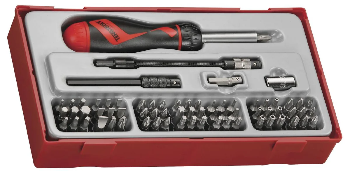 Otsaknarrekruvitsakomplekt TengTools TTMD74
