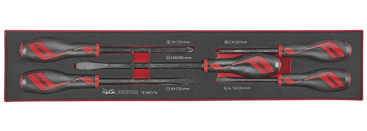 5-osaline kruvitsakomplekt Teng Tools TEXMDTN
