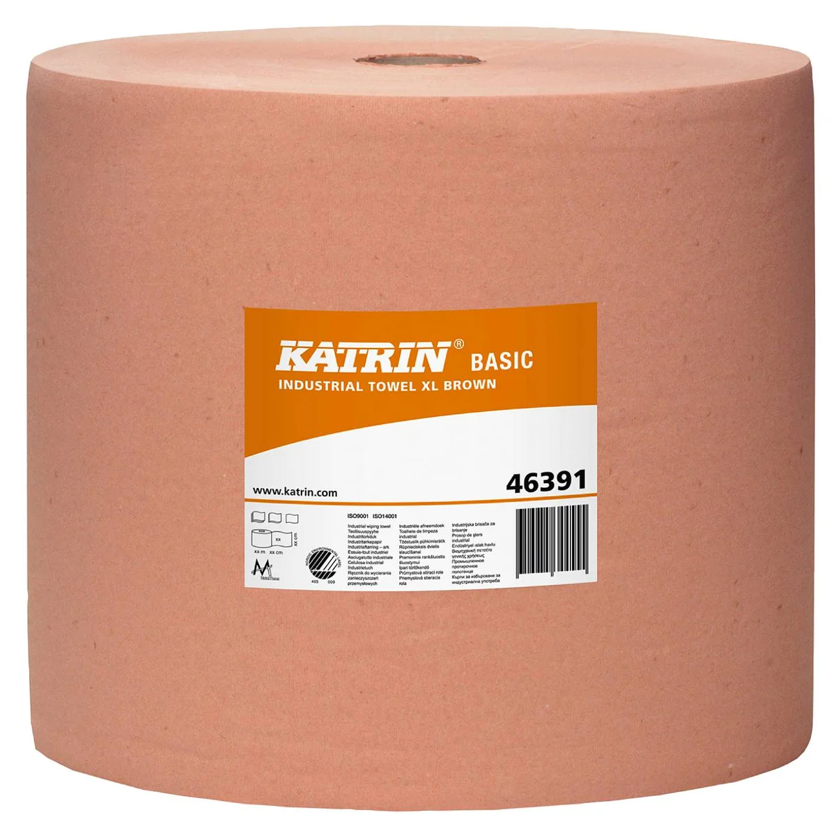 Paberrätik Basic XL pruun 463918