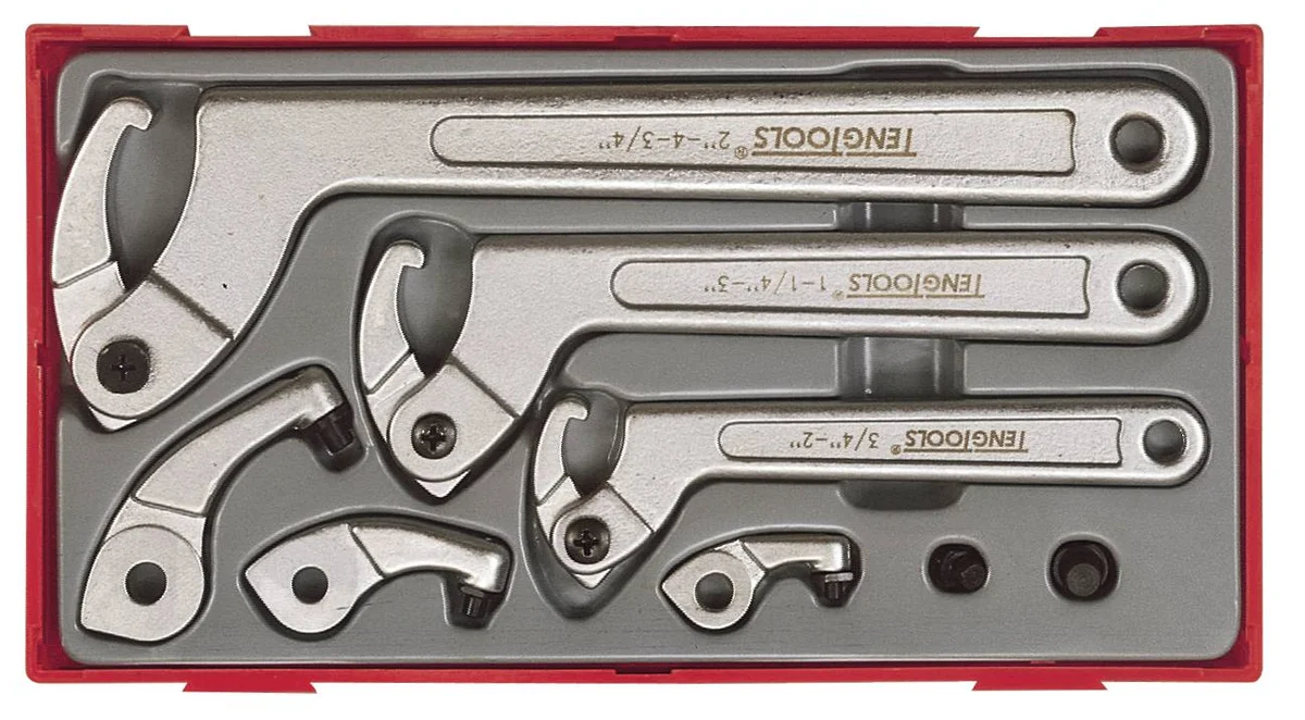 Haakvõtmete komplekt TengTools TTHP08