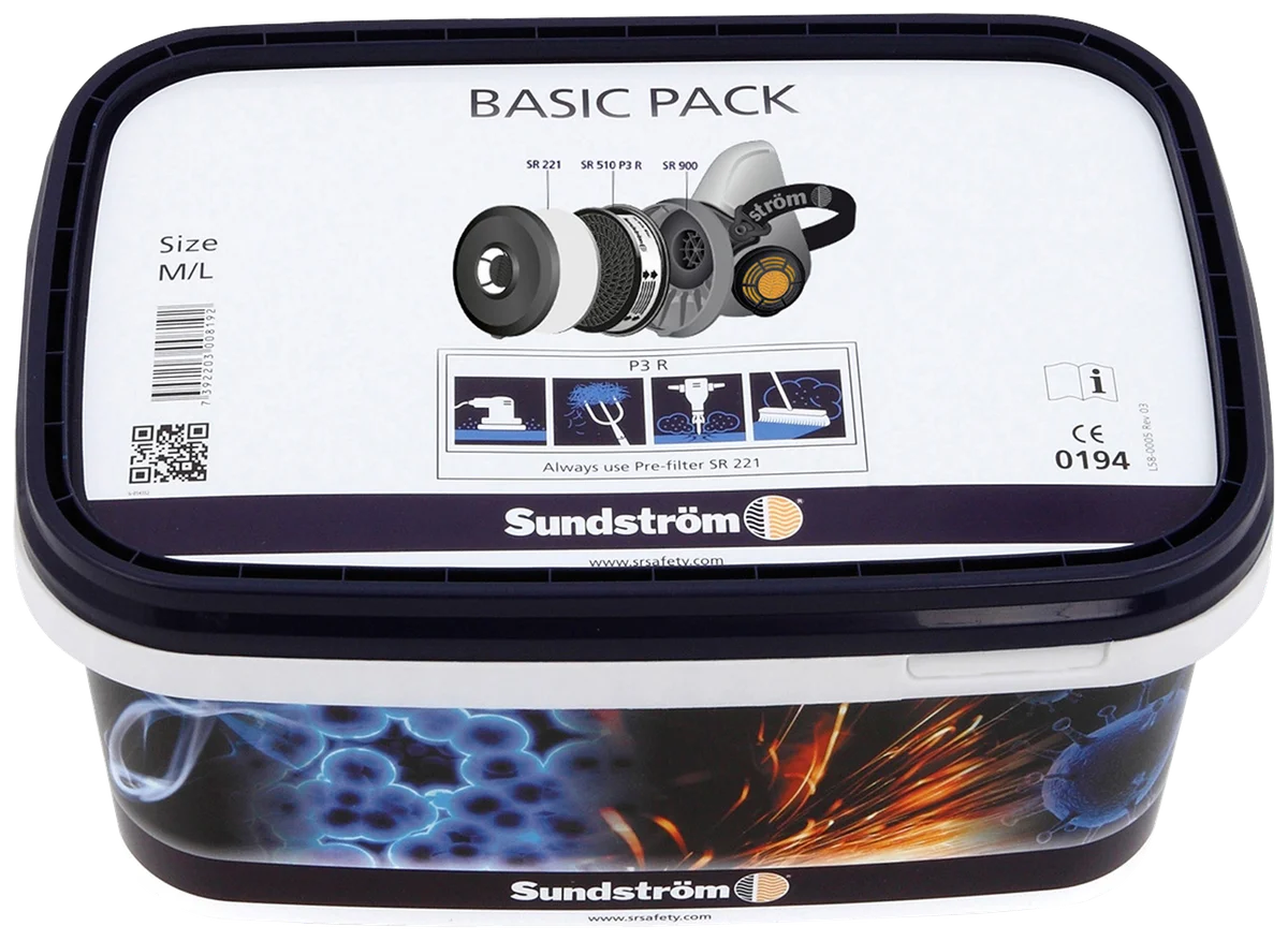 Sundström poolmaski stardikomplekt SR 900 M Basic Pack