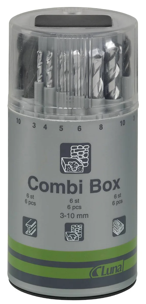 Puurikompl 3-10MM COMBIBOX