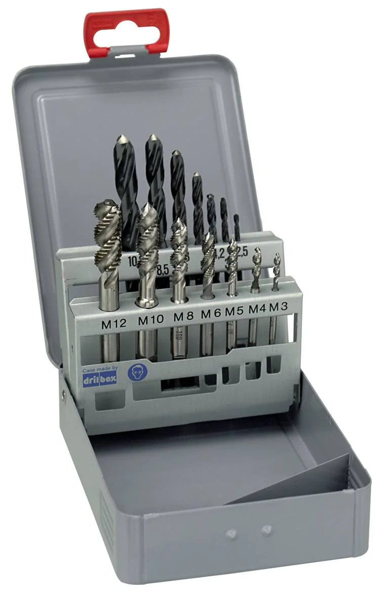 Keermepuuride komplekt M3-12+ puurid
