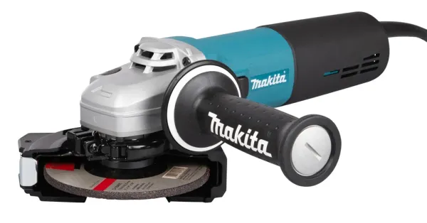 Nurklihvija 1400 W, 125 mm, SJS, vibratsiooni vähendav külgkäepide