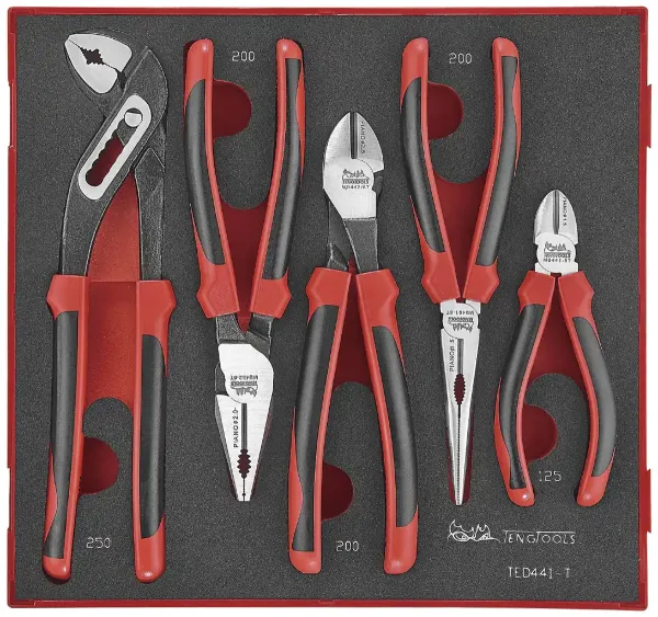 Tangide komplekt 5osaline TengTools TED441-T